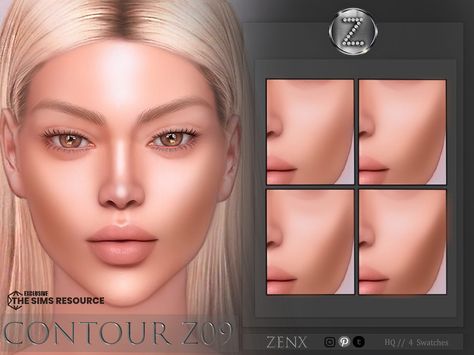 The sims 4 Custom Content Sims 4 Skin, Sims 4 Realistic Makeup, Sims 4 Cc Maxis Match Makeup Highlight, Sims4 Cc Contour, Ts4 Contour Cc, Face Features Sims 4 Cc, Sims 4 Cc Face Contour, The Sims 4 Cc Patreon Contour, Sims 4 Cc Body Contour