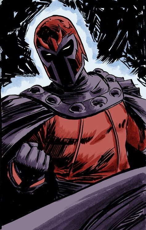 Magneto by Declan Shalvey Black, Declan Shalvey, Red