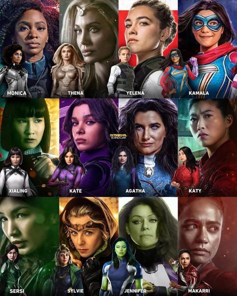 Mcu Women, Marvel Comics Superheroes, Superhero Team, Marvel Characters Art, Marvel Quotes, Young Avengers, Phase 4, Marvel Comics Wallpaper, Marvel Posters