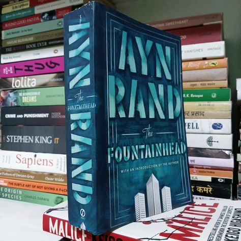 The Fountainhead Book, The Fountainhead, Fountain Head, Book Recs, The Fountain, Reading List, Stephen King, Reading Lists, Book Worth Reading