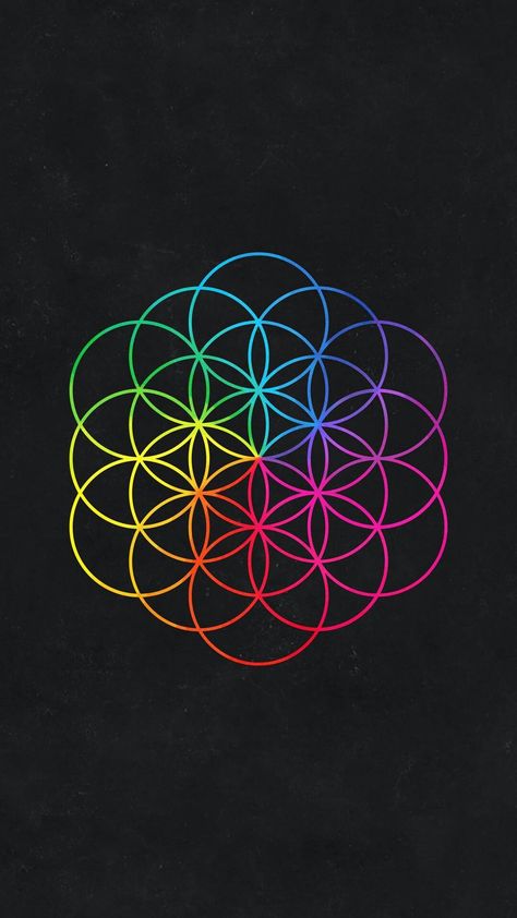 Coldplay Art, Coldplay Wallpaper, Coldplay Albums, Head Full Of Dreams, 1366x768 Wallpaper Hd, Coldplay Concert, Sacred Art, Coldplay, Flower Of Life