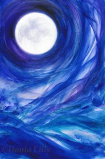 Full Moon Painting, Moon Painting, Kauai Hawaii, Wow Art, Fine Artist, Moon Art, Art Metal, Kauai, Blue Moon