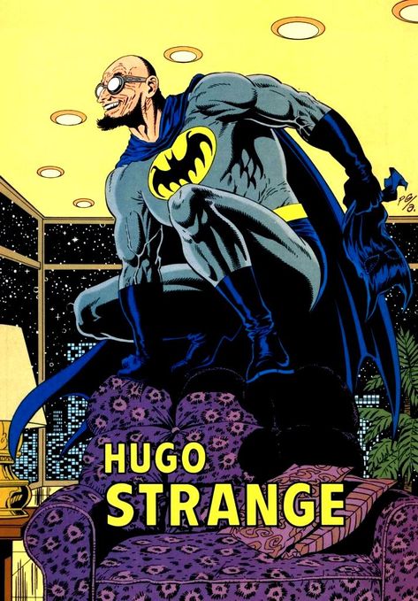 Hugo Strange, Gotham Knights, Gotham Villains, Comic Villains, Comic Book Store, Dc Villains, Arkham Asylum, Batman Universe, Batman Art