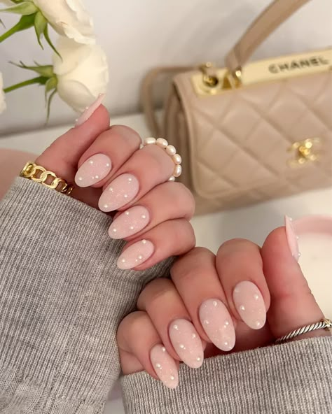 10002 Pieces 8 Sizes Nail Pearls … curated on LTK Pink Nails With White Pearls, Minimalist Nails Pearls, Almond Nails Designs Pearls, Mini Pearls On Nails, Cute Nails Pearls, Tiny Pearl Nails, Engagement Nails With Pearls, Bridal Nails Wedding Pearl, Neutral Nails With Pearls