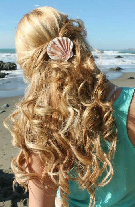 H2o Mermaids, Ocean Girl, Mermaid Aesthetic, Malibu Barbie, Long Blonde, Mermaid Hair, Dream Hair, Beach Aesthetic, Beach Girl