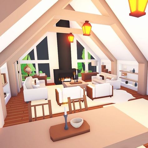 Adopt Me Glitch Build Ideas, Adopt Me Small House Ideas, Home Roblox, Bunker Home, Preppy House, Queenslander House, Cottage Core House, Tiny House Cottage, Hangout Room