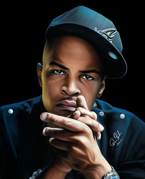 Hip Hop Artists | HipHop Artist, Actor TI by ~LetMePaintU on deviantART T I Rapper, Ti Rapper, History Of Hip Hop, The Rap Game, Hip Hop Artwork, Hip Hop Songs, Rapper Art, Gangsta Style, Real Hip Hop