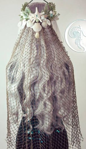 Water Nymphs Costume, Ocean Goddess Costume, Water Sprite Costume, Fishing Net Costume, Mermaid Witch Costume, Sea Witch Cosplay, Atlantis Theme Party Outfit, Water Goddess Costume, Water Witch Costume