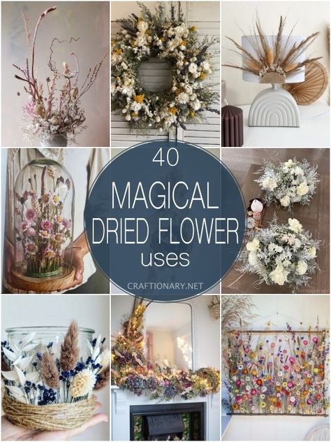 Dried Flower Bouquet Vase, Crafting With Dried Flowers, Arranging Dried Flowers, Crafts Using Dried Flowers, What To Do With Dried Flower Bouquet, Preserved Flower Crafts, Dried Flower Preservation Ideas, Projects With Dried Flowers, Dried Flowers Vase Ideas