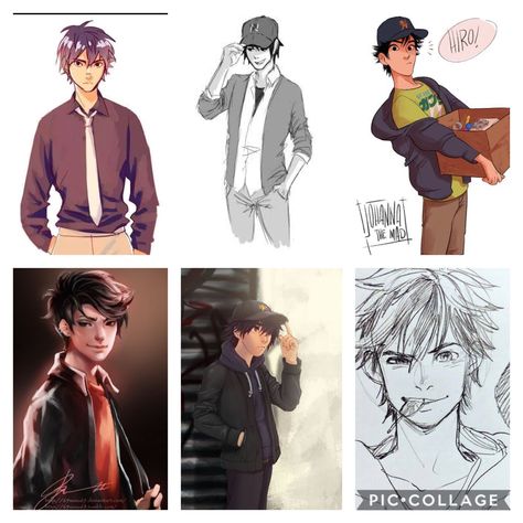 Older Hiro Hamada, Hiro Hamada Older, Big Hero 6 Comic, Tadashi Hamada, Hiro Hamada, Kawaii Disney, Anime Guy, L Lawliet, Pretty Drawings