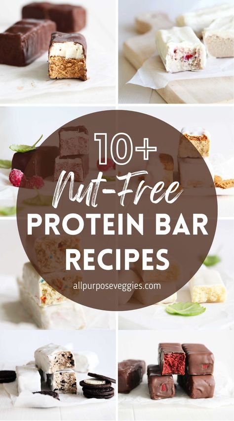 Nut Free Protein Bar, Birthday Cake Protein Bars, Diet Friendly Desserts, Nut Free Snacks, Low Carb Protein Bars, Healthy Protein Bars, High Protein Bars, Coconut Protein, Protein Bars Homemade