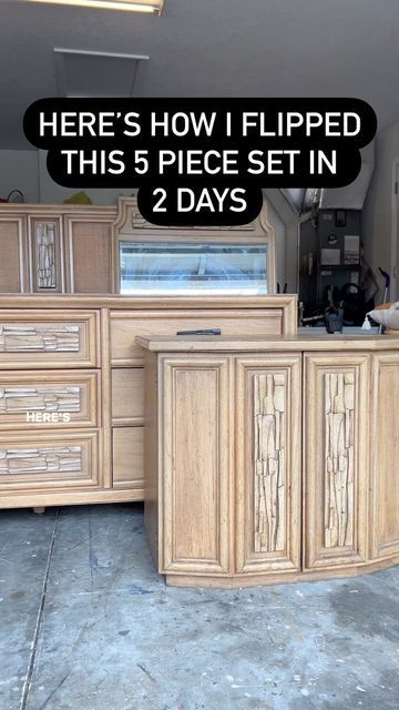 Refinished Furniture Before And After, Refurbished Furniture Diy Ideas, Electric Ray, Diy Furniture Makeover Projects, Amazon Tools, Diy Furniture Flip, Furniture Upcycle, Orbital Sander, Farmhouse Kitchen Remodel