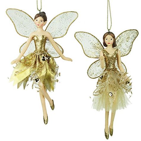 Gisela Graham Gold Fabric Resin Ballerina Fairy (Choice O... https://www.amazon.co.uk/dp/B07524SH6W/ref=cm_sw_r_pi_dp_U_x_d7xeCbJDZ3YFX Gisela Graham Christmas, Ballerina Ornaments, Glitters Skirt, Gisela Graham, Fairy Tree, Hanging Christmas Tree, Christmas Hanging Decorations, Poinsettia Flower, Christmas Fairy