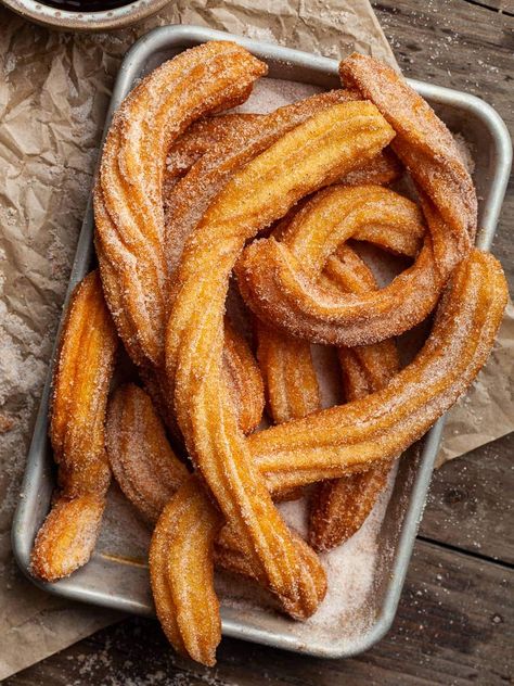 Gluten Free Churros Recipe, Homemade Fudge Sauce, Gluten Free Churros, Churros Recipe, Gluten Free Pastry, Austrian Recipes, Homemade Fudge, Gluten Free Bakery, Gluten Free Sweet