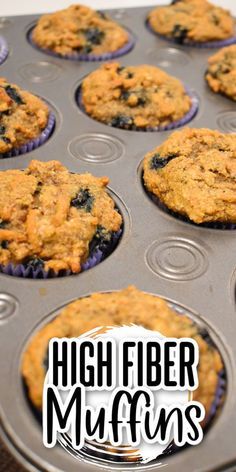 Fiber Muffins, High Fibre Lunches, High Fiber Muffins, High Fiber Dinner, Fiber Muffin, Low Sugar Muffins, Fiber Breakfast, High Fiber Snacks, Fiber Snacks