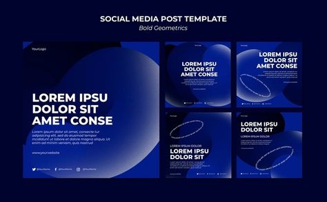 Facebook Advertising Design, Hackathon Poster, Gradient Social Media, Blue Website, Banners Design, Blue Instagram, Social Media Optimization, Facebook Advertising, Social Media Games