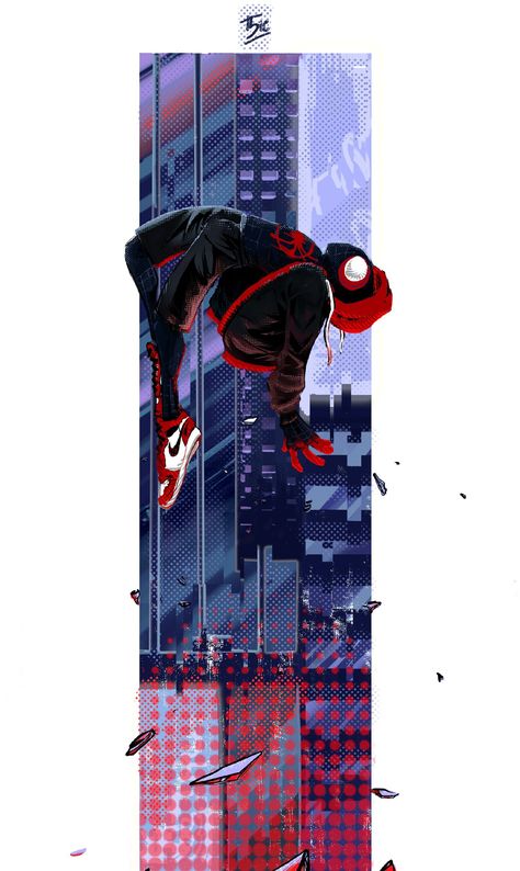 Miles Morales Wallpaper, Wallpaper Spiderman, Spiderman Comic Art, Marvel Wallpaper Hd, Image Spiderman, Superhero Poster, Miles Morales Spiderman, Spiderman Spider, Spiderman Artwork