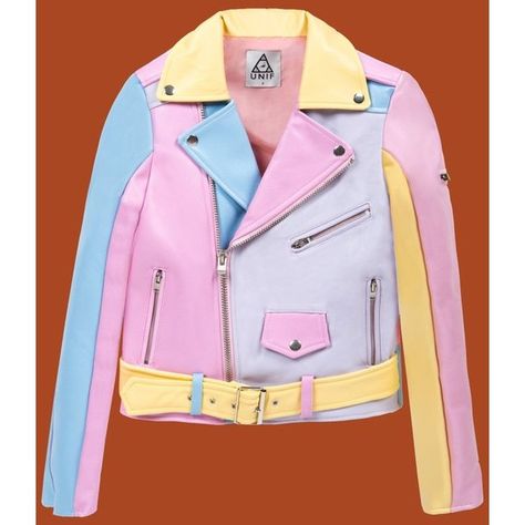 UNIF Pastel Moto ($178) ❤ liked on Polyvore featuring unif Pastel Rock Outfits, Pastel Cyberpunk Fashion, Pastel Clothing Aesthetic, Pastel Techwear, Pastel Style Fashion, Cute Pastel Clothes, Pastel Moto, Pastel Clothes, Pastel Clothing