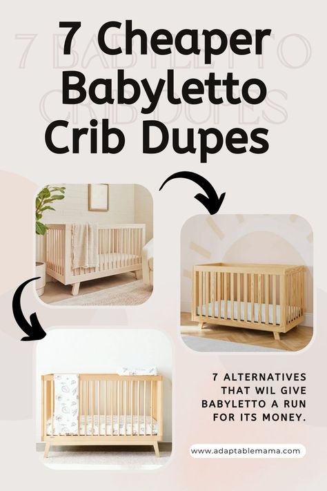 Check out 7 cheaper babyletto crib dupes and 2 more alternatives that's more or less the same price and same high quality - or maybe more!

baby registry must have | newborn essential | baby gear guide | new mom tips Yellow Floral Nursery, Hudson Crib, Babyletto Hudson Crib, Babyletto Crib, Natural Crib, Newborn Registry, New Mom Tips, Babyletto Hudson, Baby Items Must Have