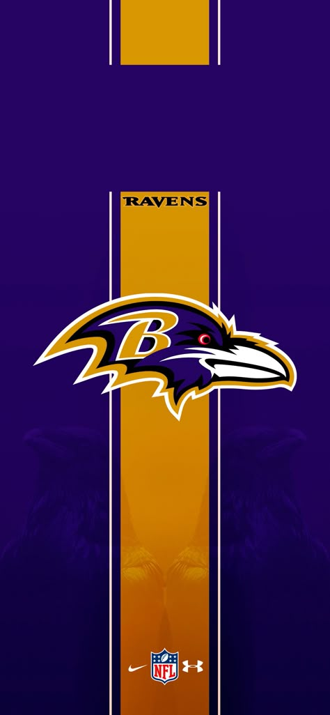 Ravens Wallpaper Baltimore, Ravens Wallpaper, Nfl Artwork, Baltimore Ravens Wallpapers, Chanel Wallpapers, Baltimore Ravens Logo, Ravens Football, Nfl Photos, Football Nfl