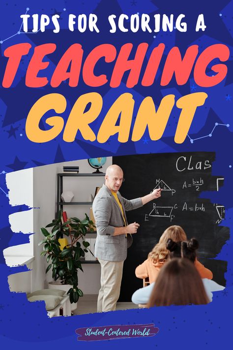 We know there are so many things we would love to have for our classrooms, but often our school budgets don't allow for them and our pockets sometimes can't take the hit. This is when teaching grants are clutch. Teacher grants are given to teachers by many different organizations, businesses, universities, and foundations to help supplement what they need or want in the classroom but lack the funds to purchase. Focus on finding teacher grants that will provide the most benefit to your students. Classroom Grant Ideas, Alternative Energy Projects, Grants For Teachers, Grant Application, Student Center, College Planning, College Tips, Teaching High School, Energy Projects