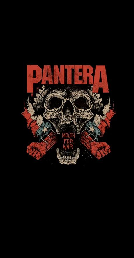 Skull wallpaper - 9GAG Pantera Wallpaper, Band Wallpaper Iphone, Pantera Band, Band Wallpaper, Latest Wallpapers, Best Wallpapers, Band Posters, Rock Metal, Reaction Meme