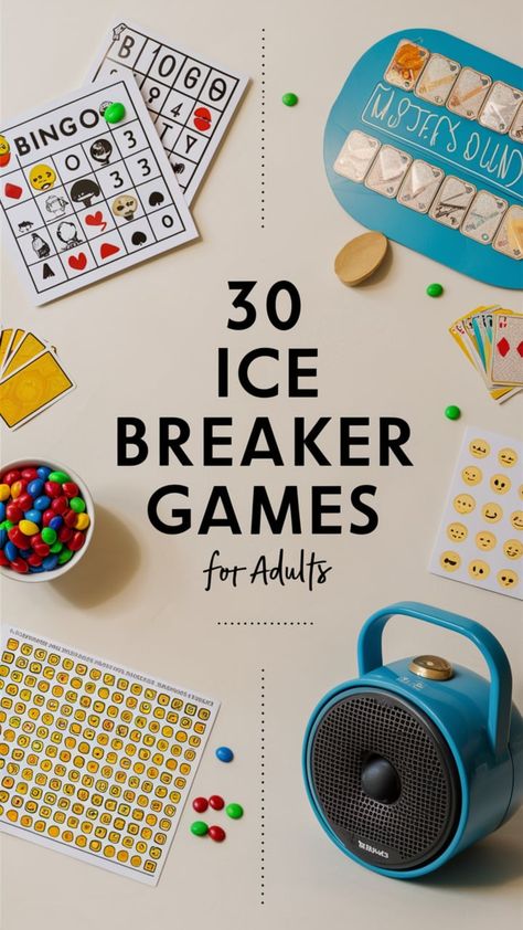 30 Ice Breaker Games for Adults – Fizzy Flare Interactive Ice Breakers For Adults, Ice Breaker Games For Large Groups, Fun Icebreakers For Adults, Ice Breaker Games For Adults Parties, Fun Ice Breakers For Adults, Ice Breaker Games For Adults At Work, Fun Ice Breaker Games For Adults, Icebreakers For Adults, Quick Ice Breaker Games