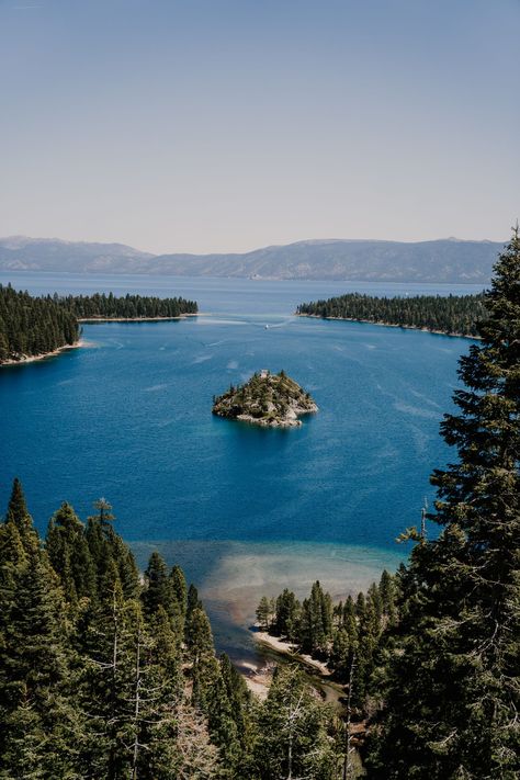 Have an eco friendly elopement by following these tips for conscious tourism. emerald bay state park Lake Tahoe Lake Tahoe Emerald Bay, Emerald Bay, Emerald Bay Lake Tahoe, Sustainability Education, Animal Experiences, Great Wedding Gifts, Forest Fire, Oregon Travel, Elopement Locations