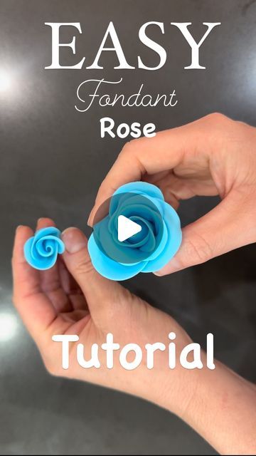 Sarah Norman on Instagram: "You don't need special tools to create a beautiful fondant rose!! They are easier to make than you think! All I used to create these is fondant and a Ziploc bag. No cornstarch or powdered sugar or grease was used and no tools either… The fondant comes right off the Ziploc with ease! The process is so fast and easy that I can make 10 roses in a matter of five minutes!! If you are not a perfectionist, this is the perfect project for you! I hope you'll give it a try! #easyfondantrose #ziplockrose #ziplockfondantrose #easyfondantflowers #fondantflowertutorial #cakedecoratingtutorials #fondantcaketips #cakedecoratingtricks #beginnercakedecorator #cakevideos #customcakesinchandler #chandlercakedecorator #cakeclassesinchandler #loveandcake" How To Make Flowers Out Of Fondant, Fondant Decorations For Beginners, Working With Fondant For Beginners, How To Make Fondant Roses, Easy Fondant Decorations, Fondant Roses Easy, Cake Decorating Roses, Cake With Fondant Roses, Easy Fondant Roses Tutorial