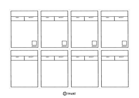 Free download of blank item cards by R.N.W.NET Cornell Notes Template Word, Blank Card Template, Welcome Design, Travel Brochure Template, Dungeons And Dragons Game, Magic Cards, D&d Dungeons And Dragons, Dungeons And Dragons Homebrew, Custom Templates