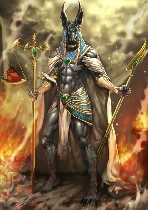 Anubis, Patron of mummification, and the dead on their path through the underworld. Ancient Egyptian. Entertainment Pictures, Starověký Egypt, Anubis Tattoo, Creature Fantasy, Egypt Tattoo, Gods Of Egypt, Ancient Egyptian Gods, Heroic Fantasy, Egyptian Tattoo