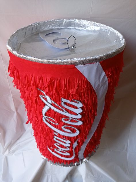 Coke Theme Party, Coca Cola Birthday Party, Mexican Piñatas, Coca Cola Party, Pinata Ideas, Mexican Party Decorations, Piñata Ideas, Pinata Party, Pink Birthday Party