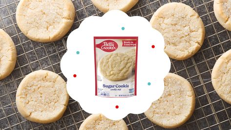 Betty Crocker Sugar Cookie Mix Cutout, Bag Cookie Mix Hacks, Sugar Cookie Mix Add Ins, Packaged Cookie Mix Hacks, Betty Crocker Sugar Cookie Mix Ideas, Betty Crocker Sugar Cookie Mix Hacks, Betty Crocker Cookie Mix Hacks, Betty Crocker Sugar Cookie Mix Recipes, Sugar Cookie Mix Hacks