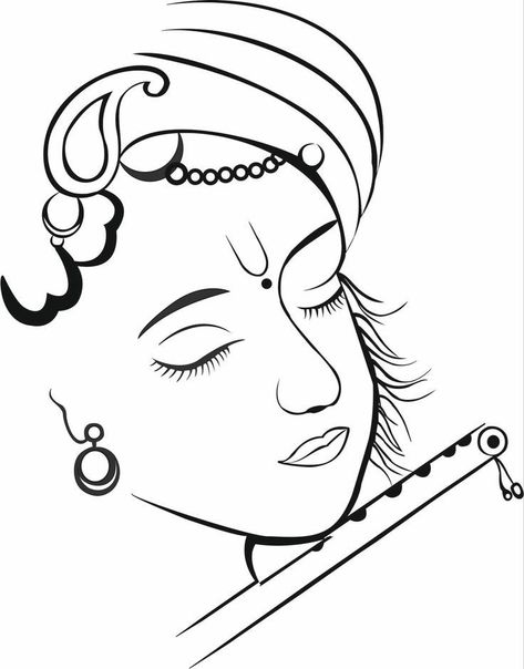 Cartoon Krishna Drawing Easy, Art Sketches Krishna, Janmashtami Drawing Sketch, Radha Krishan Ji Drawing Easy, Hanuman Ji Drawing Sketch Easy, Lord Krishna Sketch Pencil Easy, Shiv Drawings Easy, Krishna Drawing Pencil Easy, Krishna Images Drawing