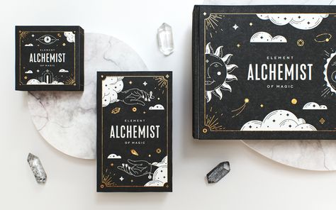 Jewelry Packaging Design, Brand Strategy Design, Craft Gin, The Alchemist, Water Design, Creative Packaging Design, Jewelry Brand, Amulets, Packaging Design Inspiration