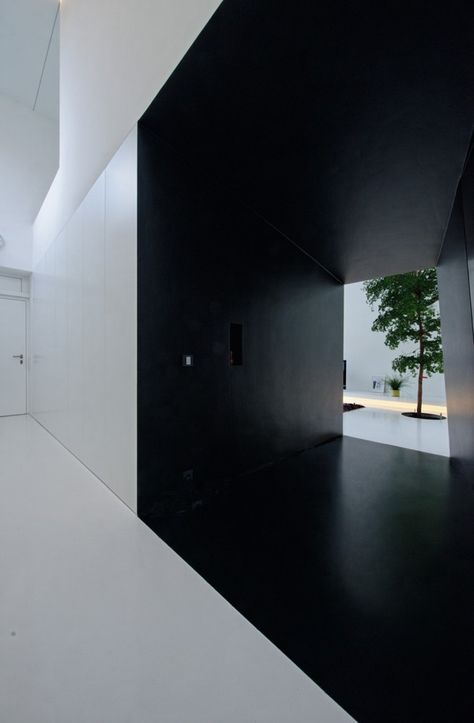 house Mirror House, Black And White Interior, Design Del Prodotto, Space Architecture, Architectural Inspiration, Family House, Contemporary Architecture, 인테리어 디자인, Interior Architecture Design