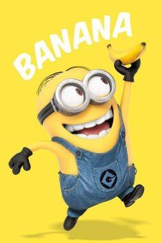 Banana (2010) Minion Birthday Card, Minion Humor, Minions Images, Despicable Minions, Minion Banana, Minion Pictures, Minion Jokes, Minions Love, Cute Minions