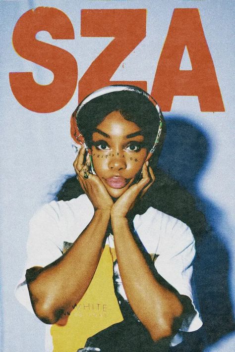 Designed by Spenceless Designz! Poster Prints Aesthetic, Sza Poster, Big Nose Beauty, Music Poster Ideas, Fashion Drawing Sketches, Poster High Quality, Music Poster Design, Vintage Poster Design, Magazine Collage