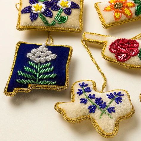 Beaded ornament covers