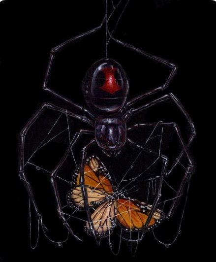 Sam Yong | OIL | “Marionette” Surrealism, Moleskine Sketchbook, Spider Art, Beautiful Dark Art, Mystical Art, Ap Art, Dark Fantasy Art, Wood Paneling, Dark Art