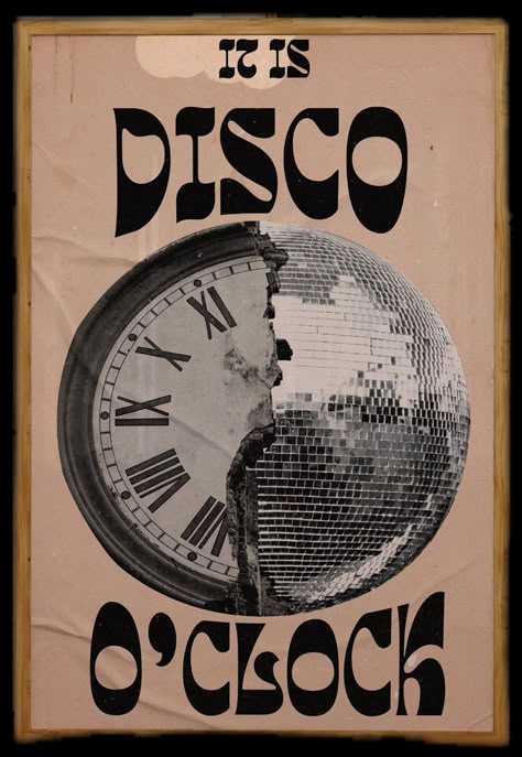 Disco Poster 70s, Retro Disco Poster, 90s Poster Design, Denim Disco, Disco Ball Poster, Disco Poster, Disco Ball Print, Soul Poster, Cherry Vintage