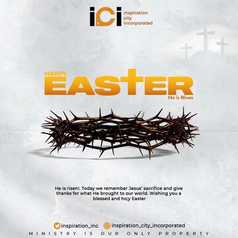 Church flyer design || Easter flyer design Easter Flyer Design Church, Easter Flyer Design, Easter Flyer, Easter Flyers, Church Flyer Design, Easter Designs, Jesus Sacrifice, Easter Inspiration, Church Flyer