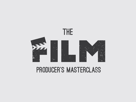 THE FILM Movie Logo Film, Filmmaker Logo, Film Production Logo, Film Logo Design, Cinema Logo, Films Logo, Logo Film, Production Logo, Logo Video