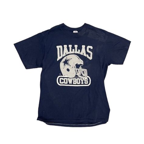 Dallas Cowboys T Shirt Ideas, Dallas Cowboys Cute Shirts, Vintage Cowboy Shirts, Vintage Dallas Cowboys Shirt, Dallas Cowboys Tshirts, Cowboys Shirt, True Vintage, Mens Graphic Tee, Dallas Cowboys