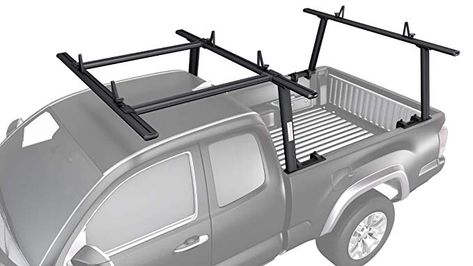 Amazon.com: AA-Racks Model APX25-E Aluminum Pickup Truck Ladder Rack w/Cantilever Extension - Sandy Black: Automotive Cantilever Extension, Kayak Rack For Truck, Ladder Rack Truck, Ford Sport Trac, Camper Steps, Truck Roof Rack, Kayak Ideas, Pick Up 4x4, Ford Sport