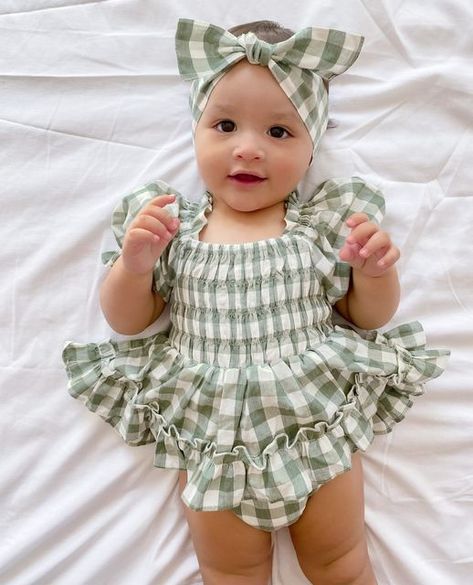 Baby Couture, Outfit Primavera, Girls Boutique Clothing, Newborn Essentials, Holiday Baby, Baby Sewing