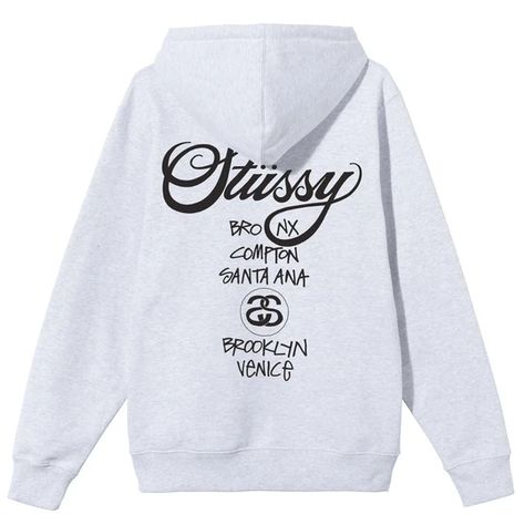 New Arrivals: Hoodies, Beanies, Jackets & More by Stüssy | UK & EU Stussy World Tour, Stussy Hoodie, Dover Street Market, Men Casual Summer, Unique Hoodies, Spring Wear, Casual Game, Street Market, World Tour