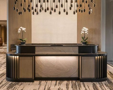 Hotel Concierge Desk, Concierge Desk, Front Desk Design, Hotel Reception Desk, Furniture Concept, Guest Room Furniture, Hotel Concierge, Reception Desk Counter, Lobby Furniture