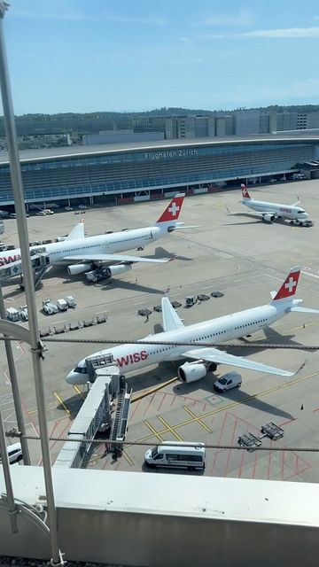 Zurich Airport, Air Lines, Busy Day, Zurich, Positive Mindset, How Many, Aircraft, Instagram