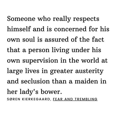 Søren Kierkegaard - Fear and Trembling Soren Kierkegaard, Fear And Trembling, Literature, Poetry, Writing